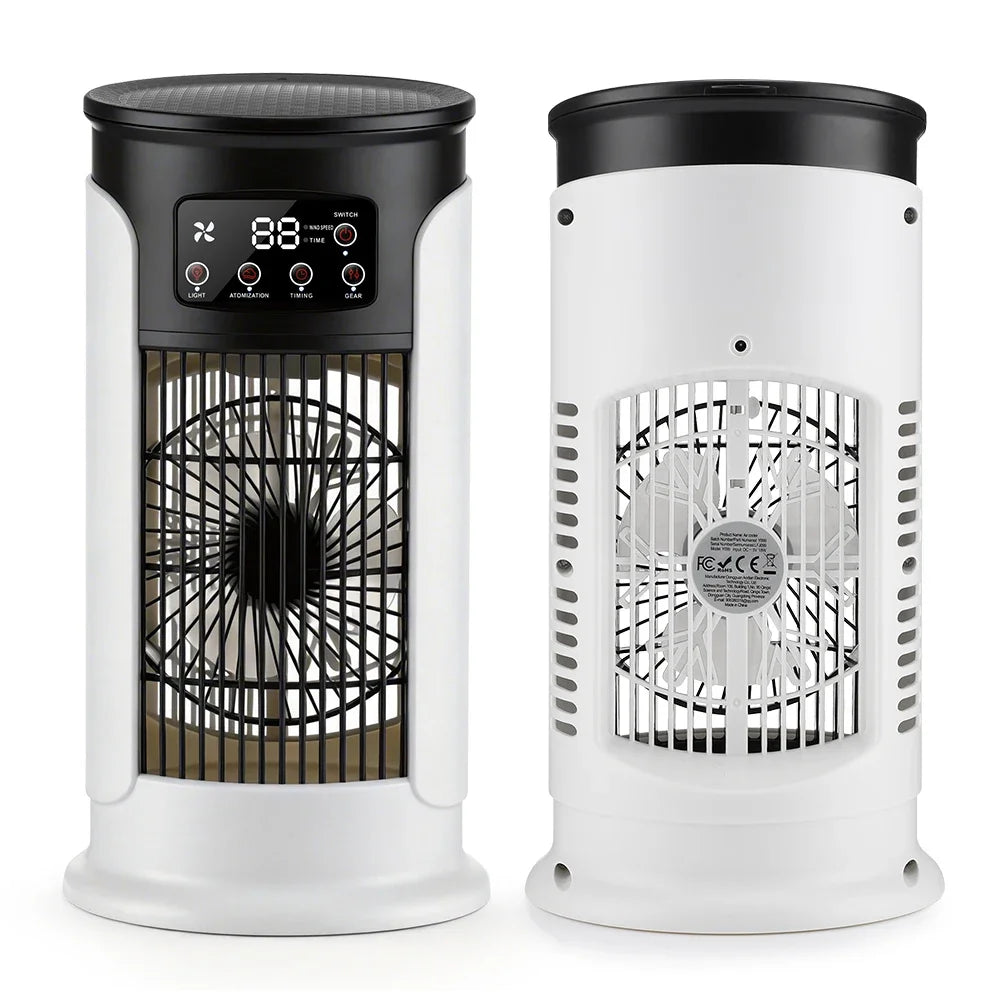 Portable Desktop Air Cooler and Humidifier Fan