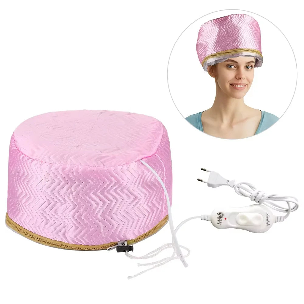Electric Deep Conditioning Hair Spa Steamer Cap - 13