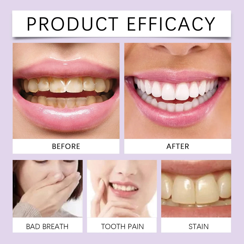 Purple Teeth Whitening and Enamel Restoration Powder