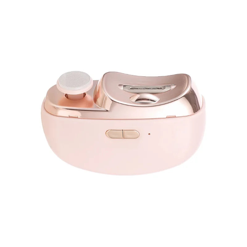 Electric Automatic Nail Clipper with Built-in Light and Polisher