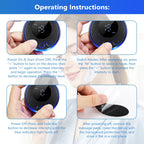 Electric Facial and Eye Massage Device with 8 Modes