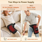 Red Light Therapy Heating Hip & Thigh Support Brace