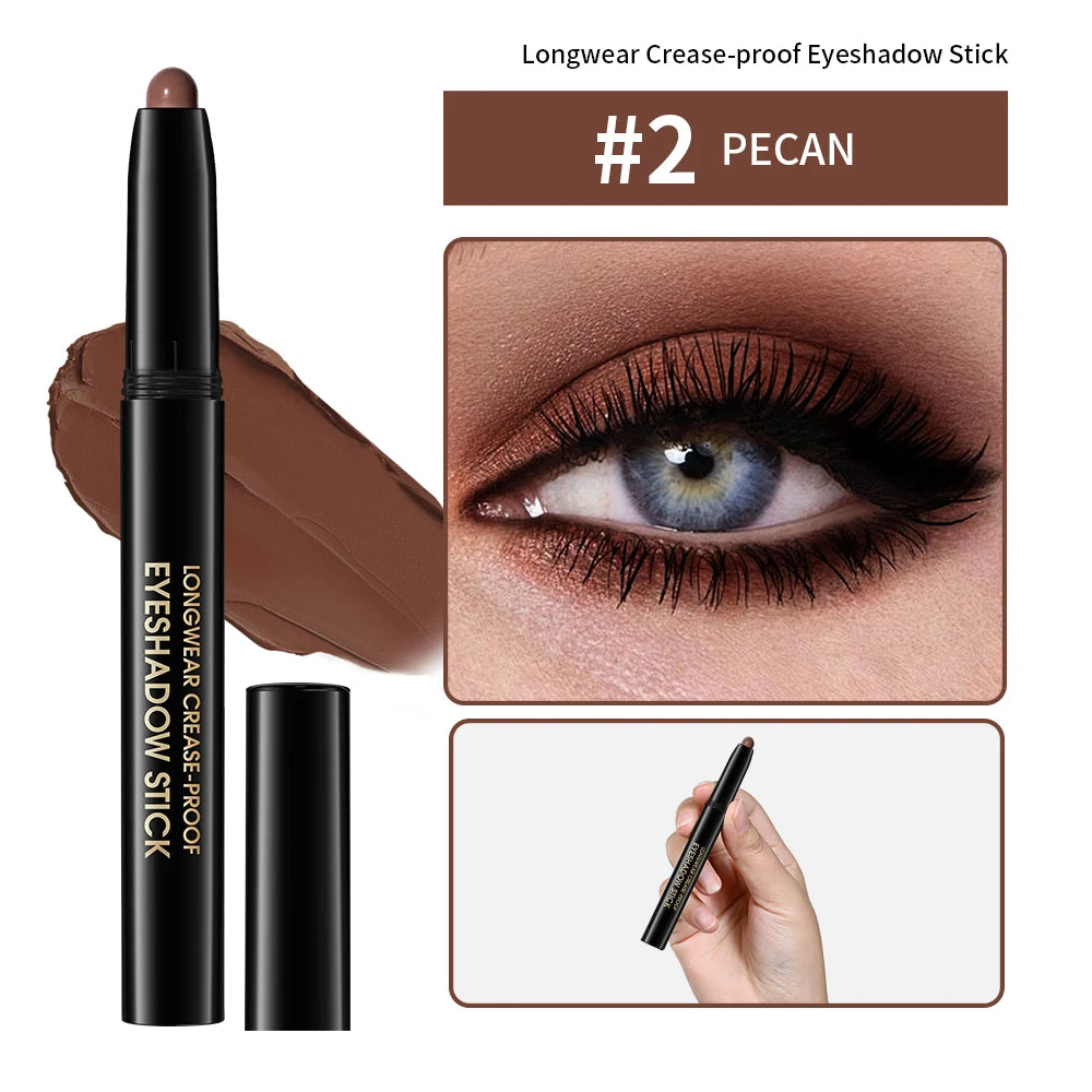 Waterproof Shimmer Pearlescent Eyeliner and Eye Brightener Pencil