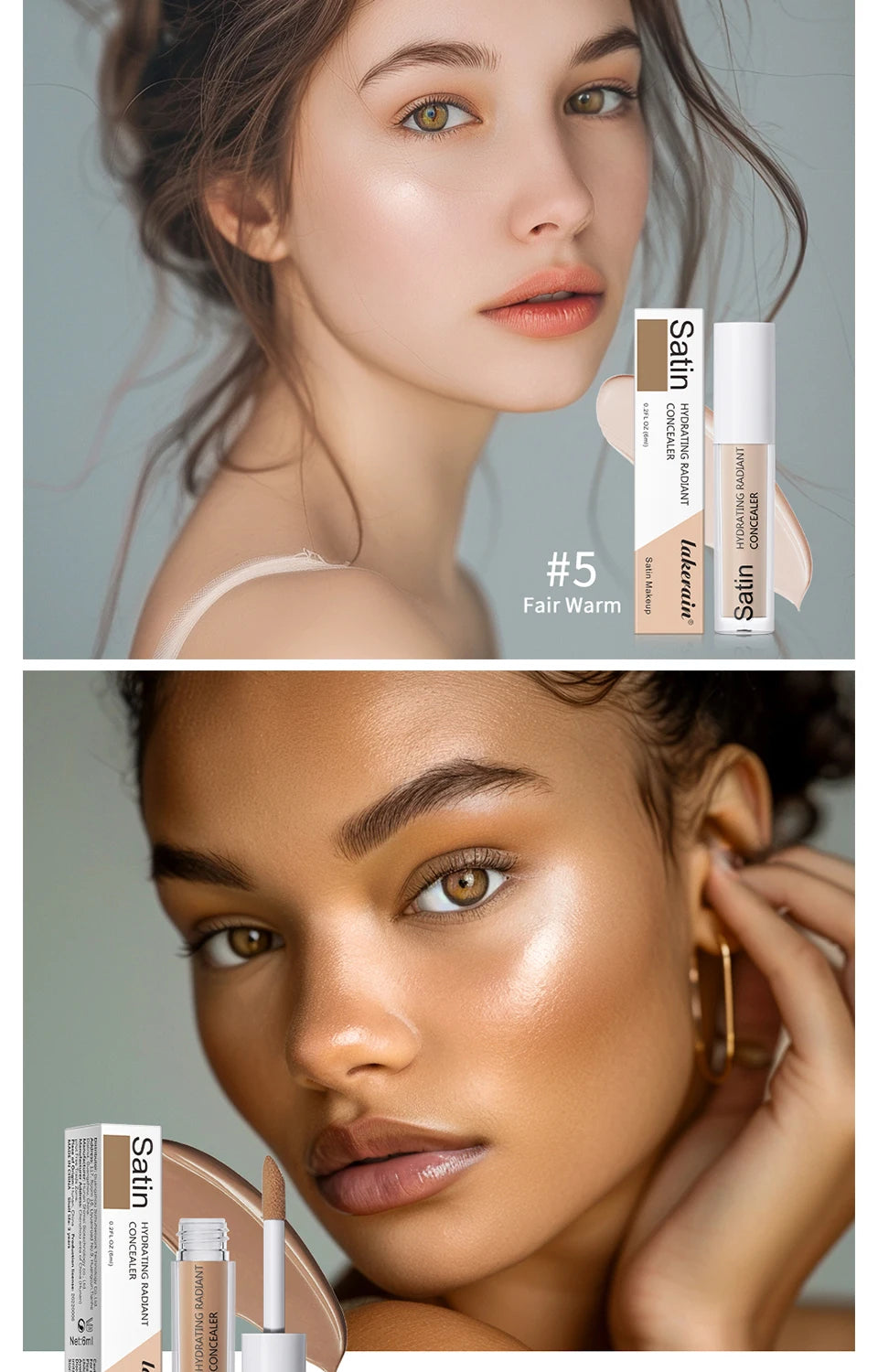 Full Coverage Long-Lasting Matte Liquid Concealer