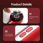 Electric Scalp Massage Comb with Liquid Applicator