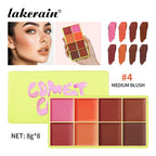 8-Color Cream Blush and Face Contouring Palette
