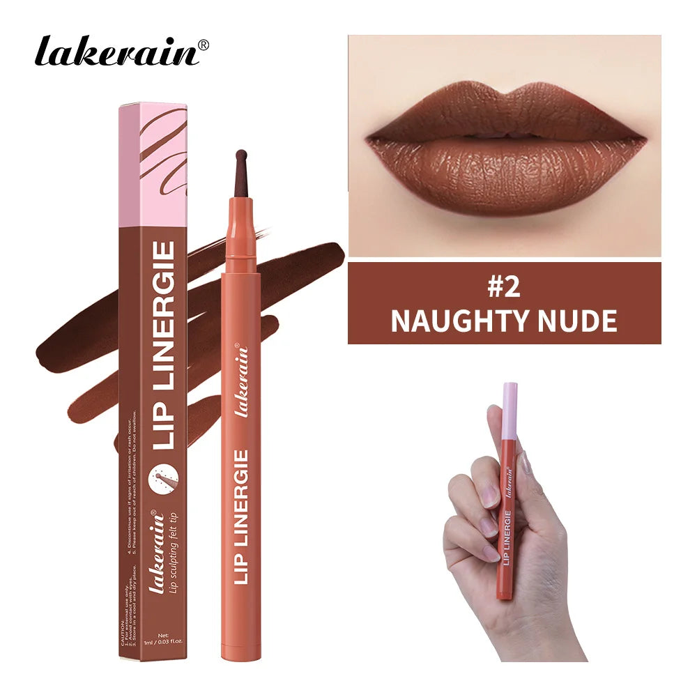 2-in-1 Dual-Sided Lip Contour Stain and Liner Pen - 27