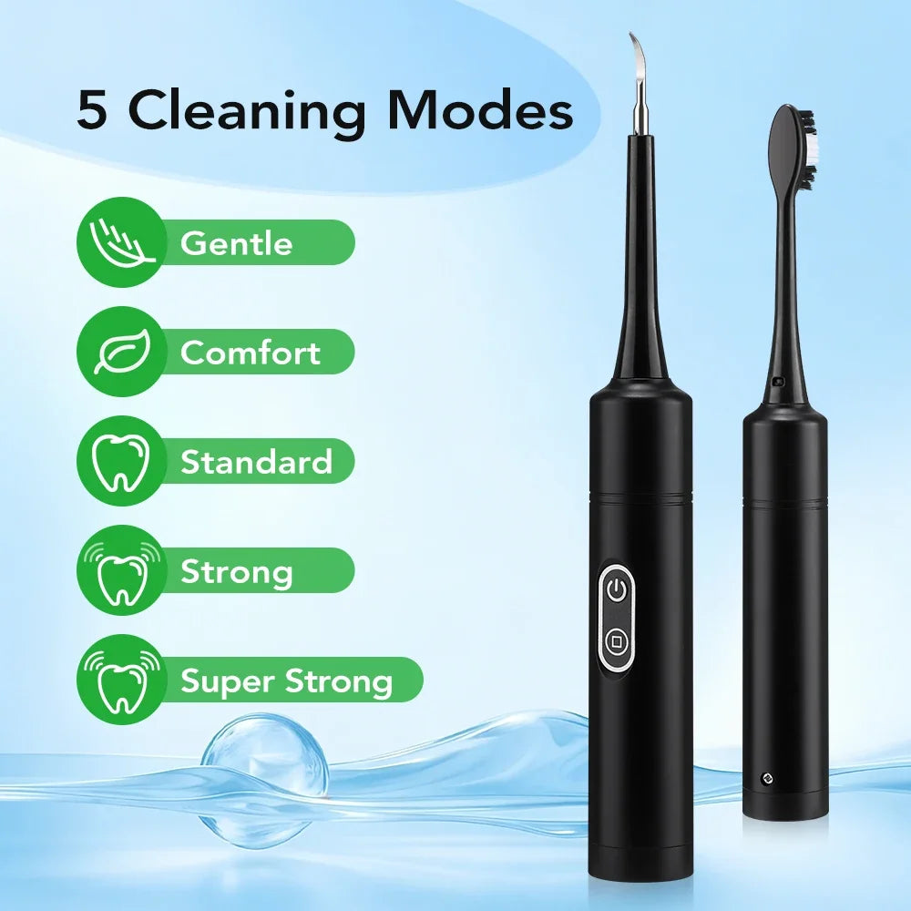 Electric Sonic Teeth Cleaner and Plaque Remover
