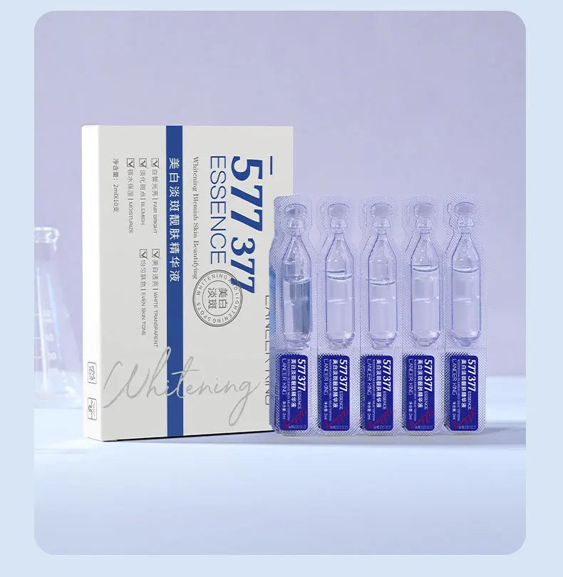 Brightening and Blemish Removing Facial Serum Ampoules
