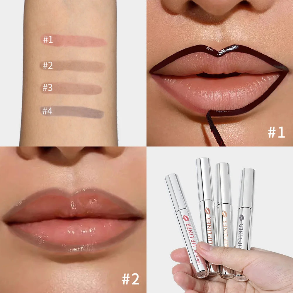 Waterproof Peel-Off Tattoo Lip Liner Stain - 5