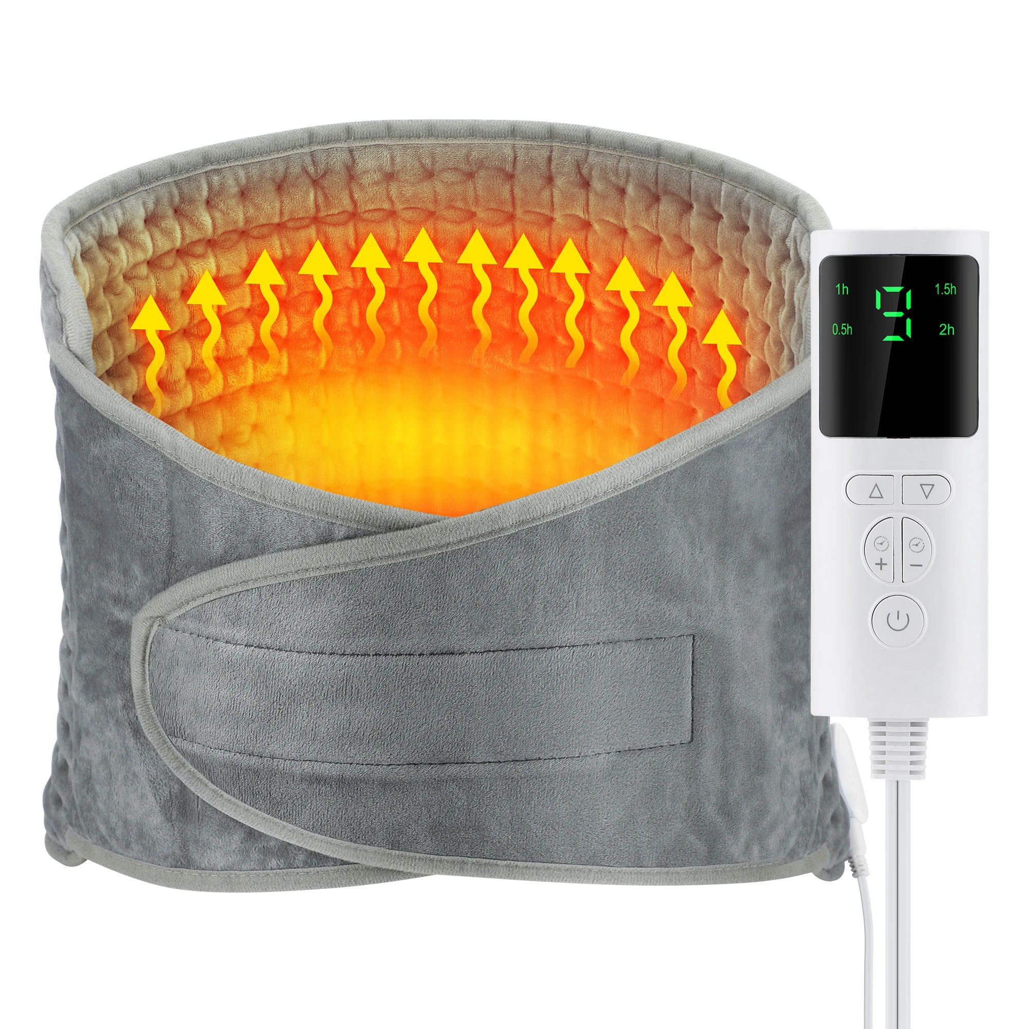 Electric Heating Pad with Adjustable Temperature and Timer - 7