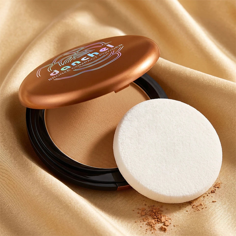Matte Pressed Bronzer Powder for Sculpting and Face Contouring - 18