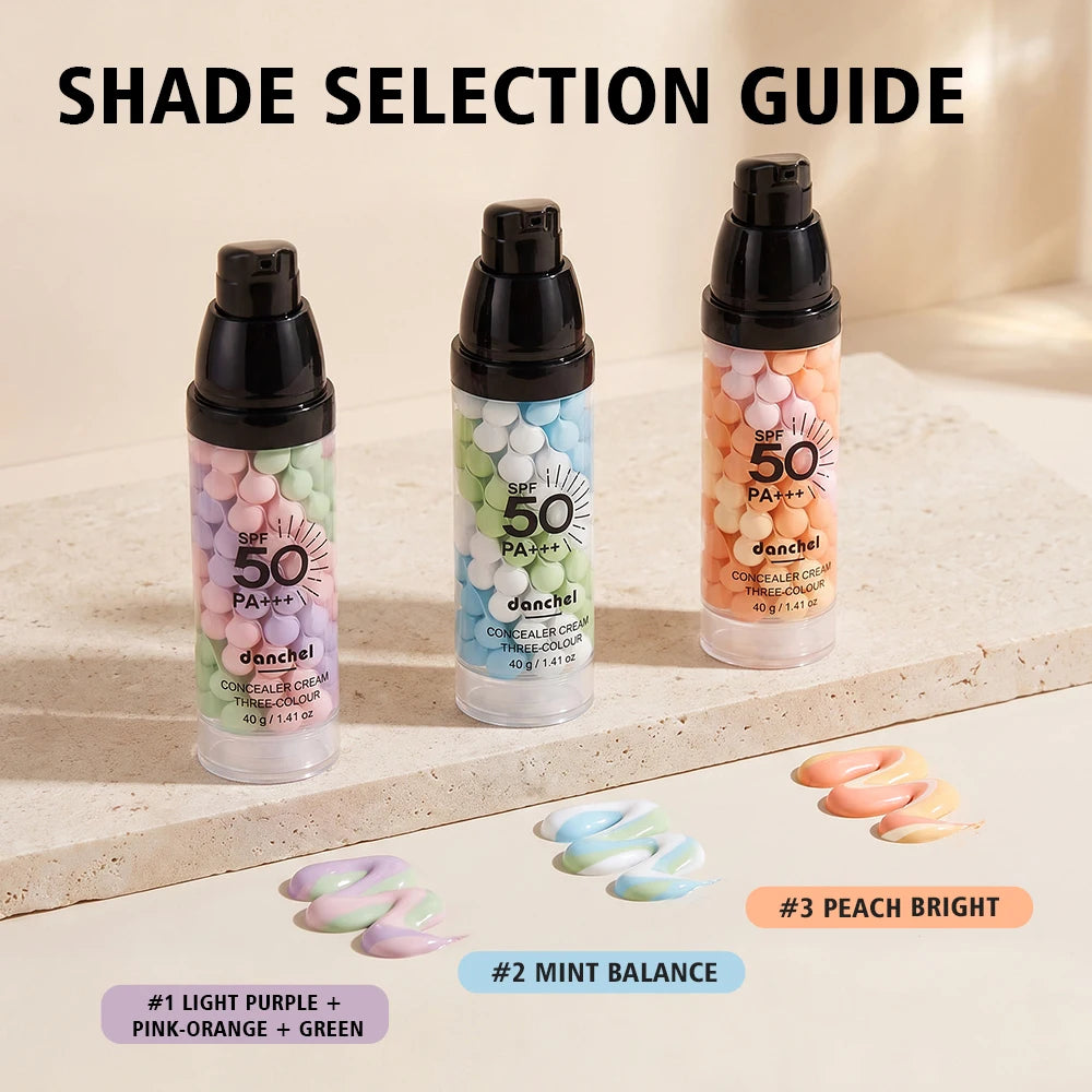 3-Color Correcting Concealer and SPF 50 Makeup Primer