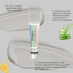 Permanent Silver Gray Hair Coloring Cream