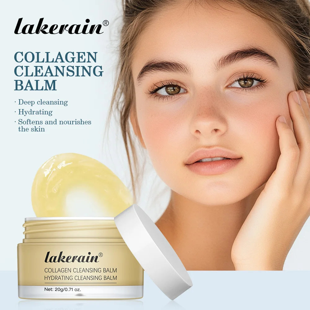 Collagen Hydrating Cleansing Balm for Deep Makeup Removal - 1