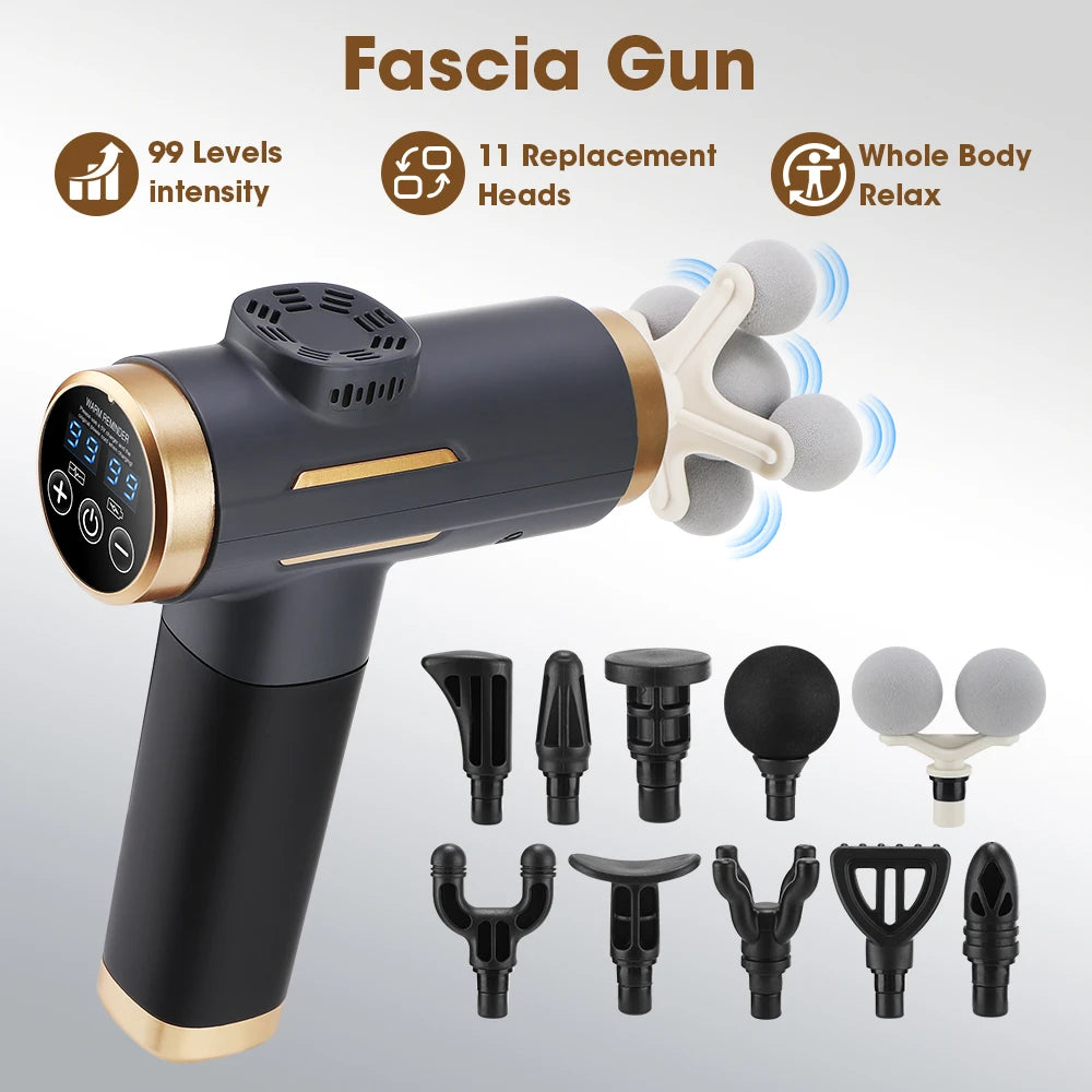 Portable Deep Tissue Percussion Muscle Massage Gun - 7