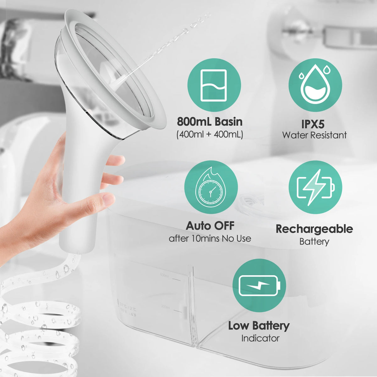 Electric Earwax Removal Irrigation System for Adults and Kids