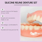 Temporary Silicone Denture Reliner and Teeth Whitening Set