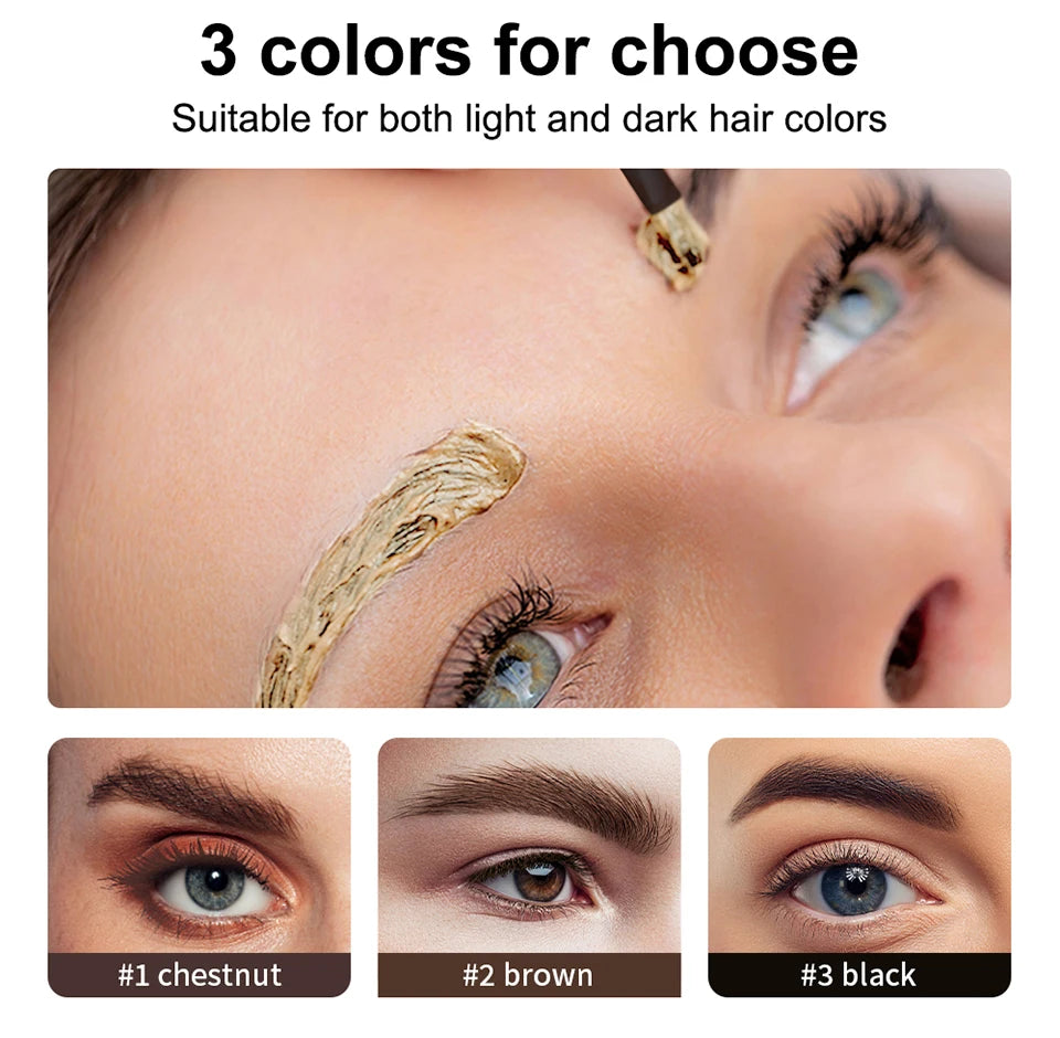 Professional 2-in-1 Eyelash and Eyebrow Tinting Kit