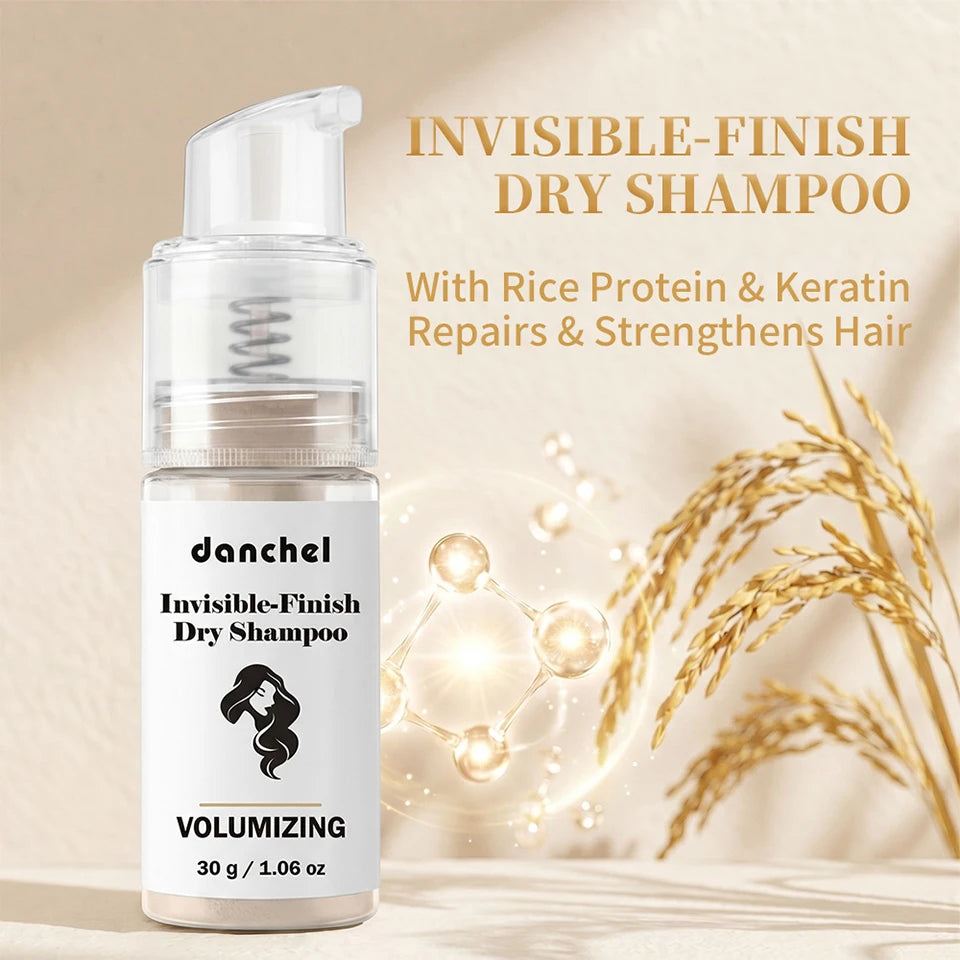 Volumizing Dry Shampoo Powder for Instant Oil Absorption