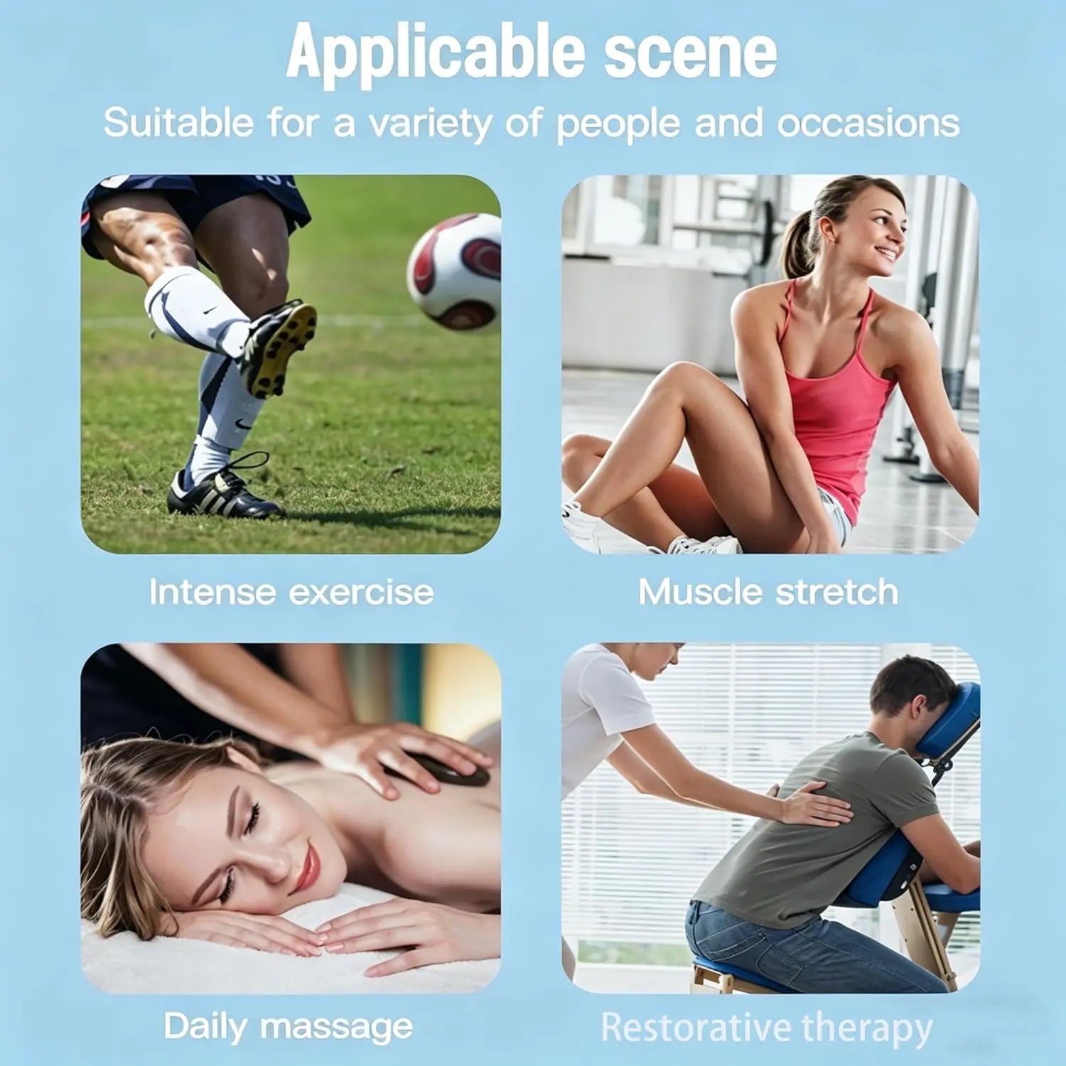 Electric EMS Myofascial Muscle Scraper and Body Massager - 2