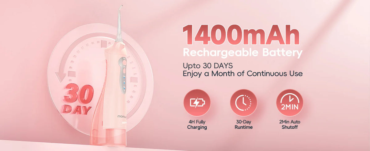 Portable Rechargeable Electric Water Flosser for Teeth