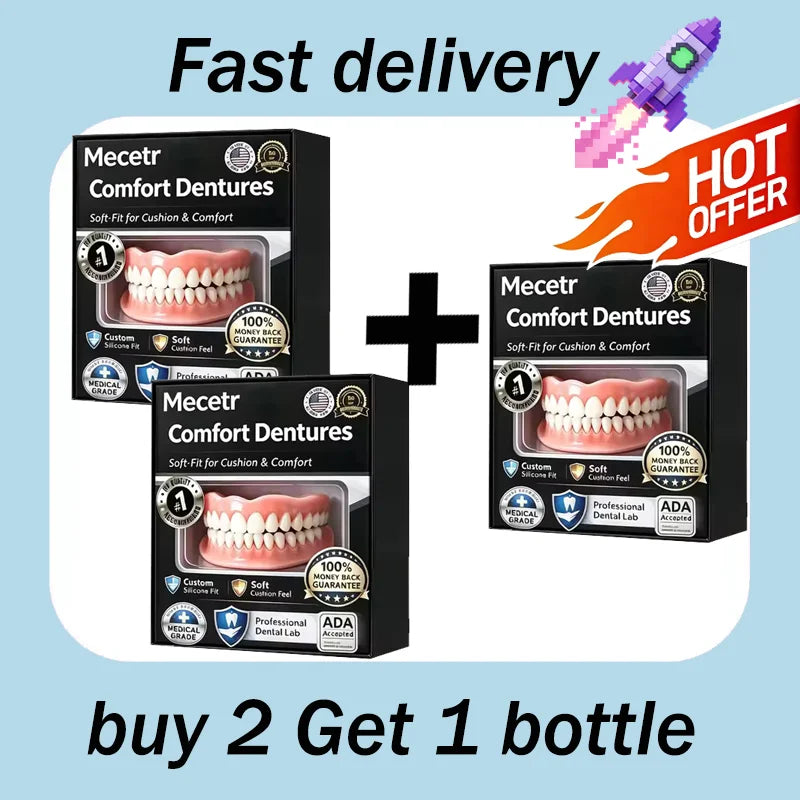 Full Mouth Silicone Dentures for Natural Smile and Oral Comfort - 17