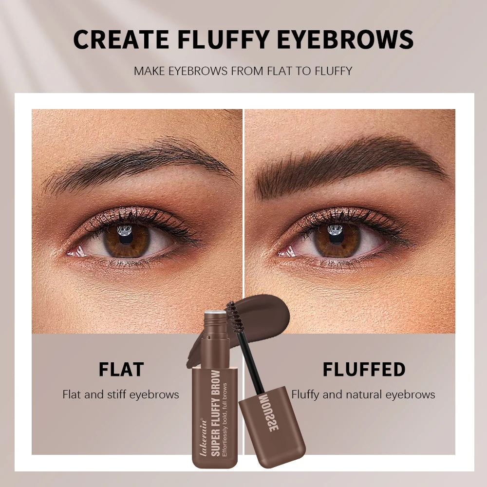 Waterproof Volumizing Eyebrow Mousse for Thick Fluffy Brows - 4