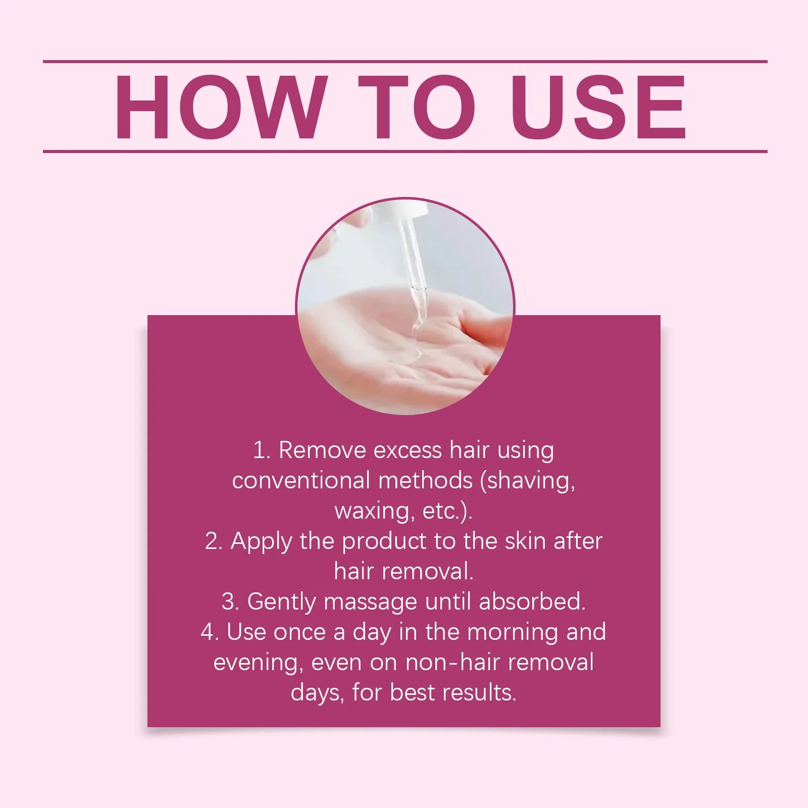 Painless Body Hair Removal Cream and Nourishing Aftercare Oil - 15
