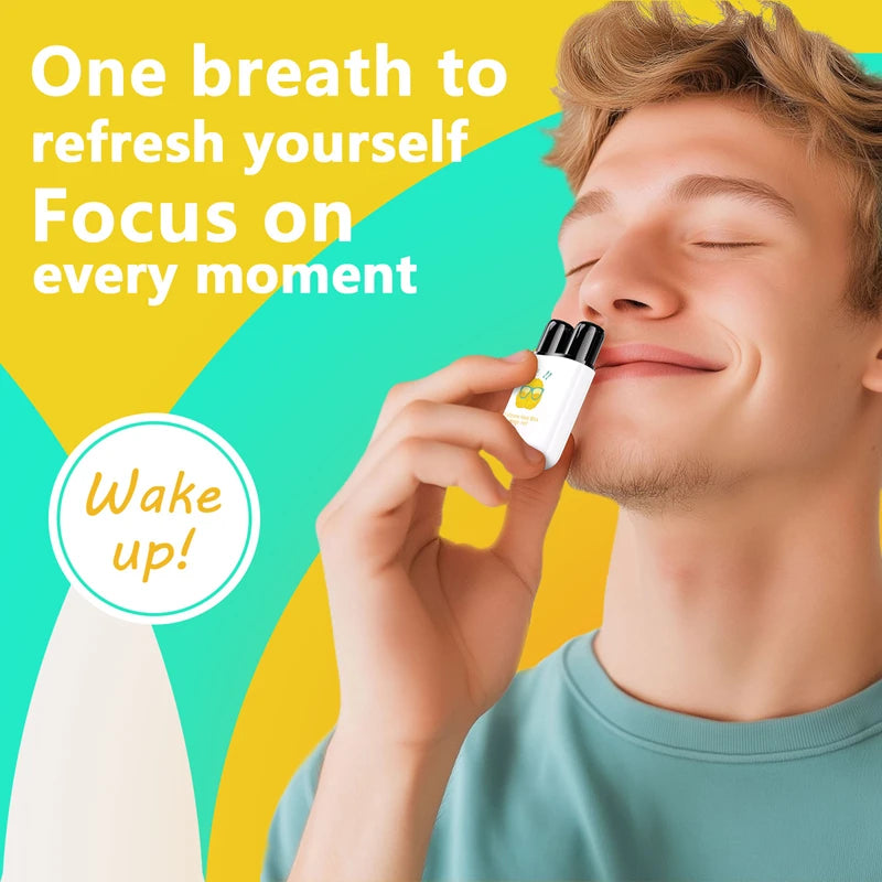 Refreshing Fruit Flavored Nasal Energy Stick for Driving Drowsiness