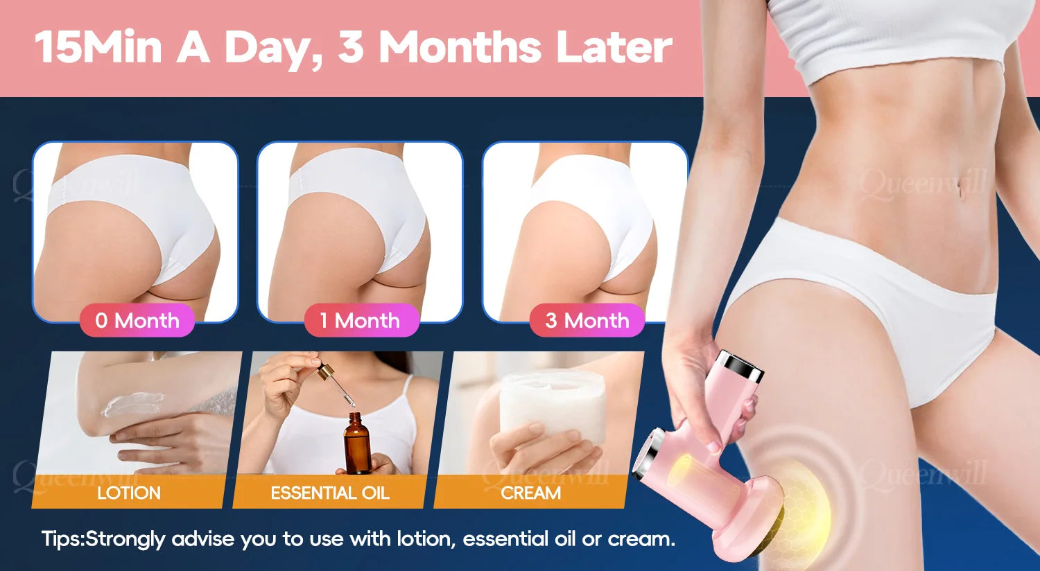 Portable Electric Body Sculpting and Muscle Massager - 11
