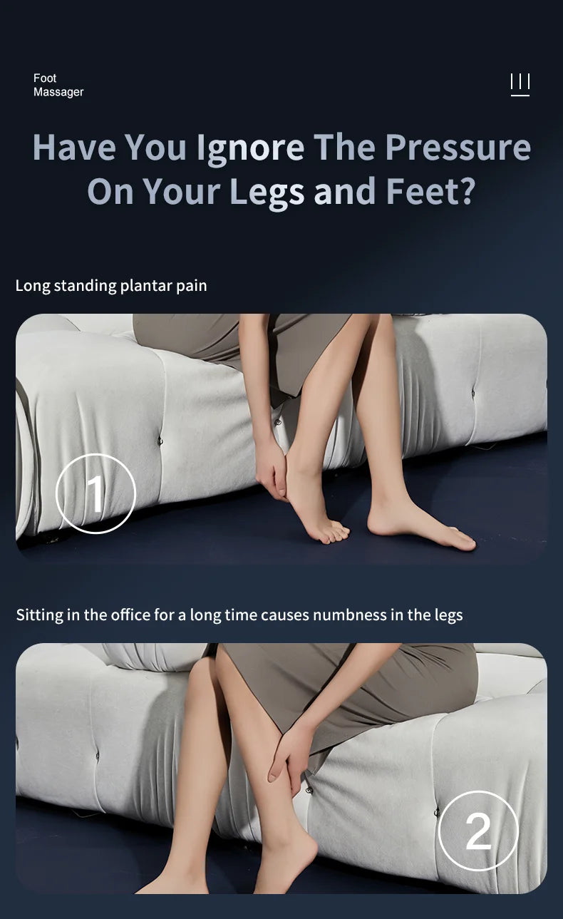 Multifunctional Shiatsu Foot and Leg Massager with Heat - 8