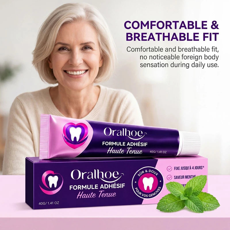 Silicone Denture Adhesive Cushion for Daily Stabilization - 9