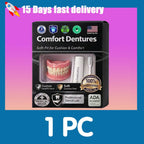 Adjustable Silicone Cosmetic Denture Set for Natural Smile Restoration