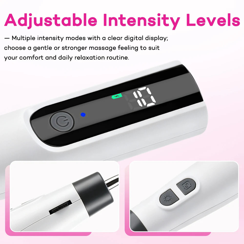 Handheld Electric Precision Massager for Face and Body