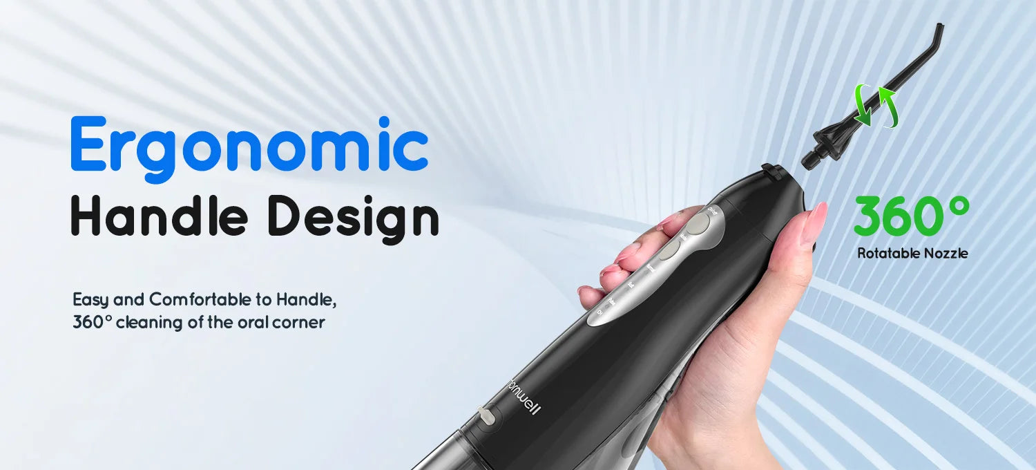 Electric Toothbrush and Water Flosser Oral Care Combo Set - 8