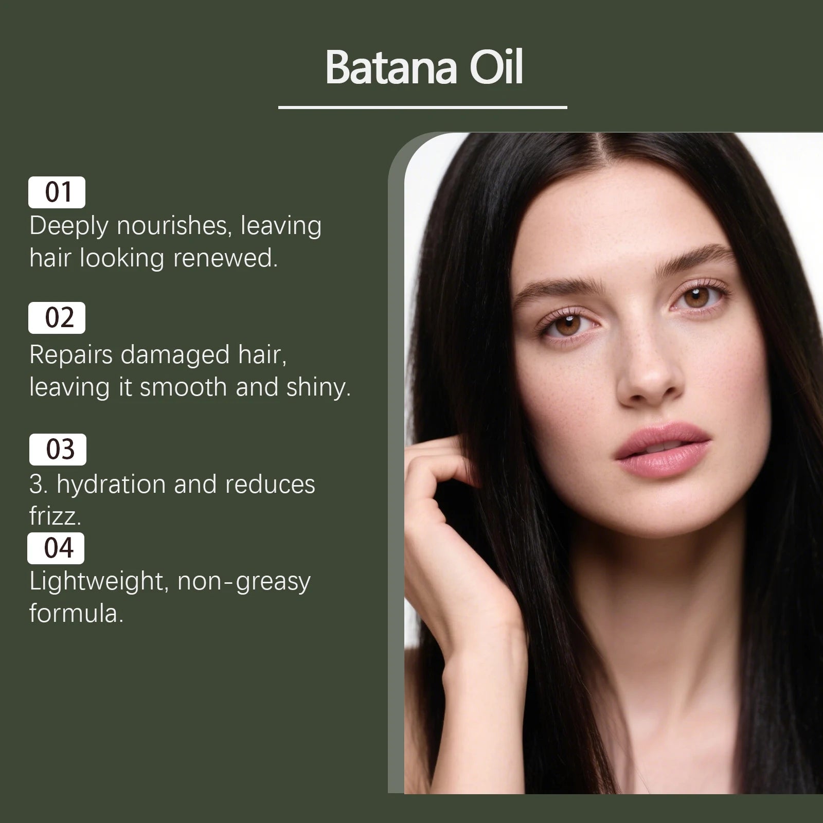 Batana Oil Nourishing Scalp and Hair Repair Serum - 10