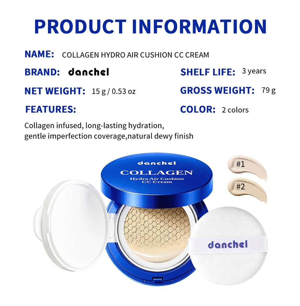 Collagen Hydro Air Cushion CC Cream for Hydrating Coverage