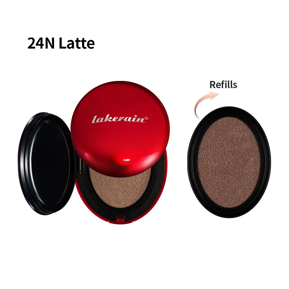 Waterproof Full Coverage Cushion Foundation with Sun Protection