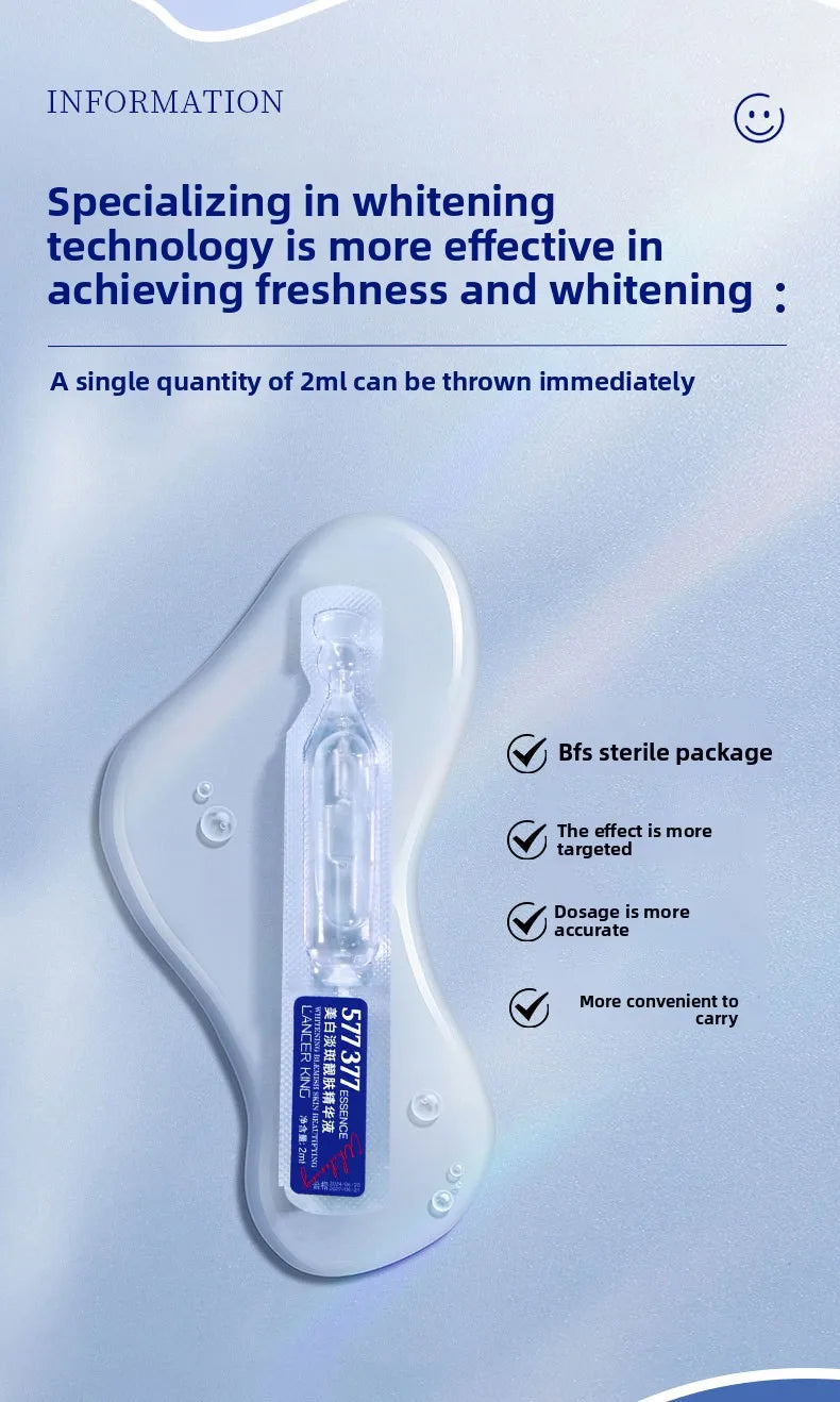 Brightening and Blemish Removing Facial Serum Ampoules - 9