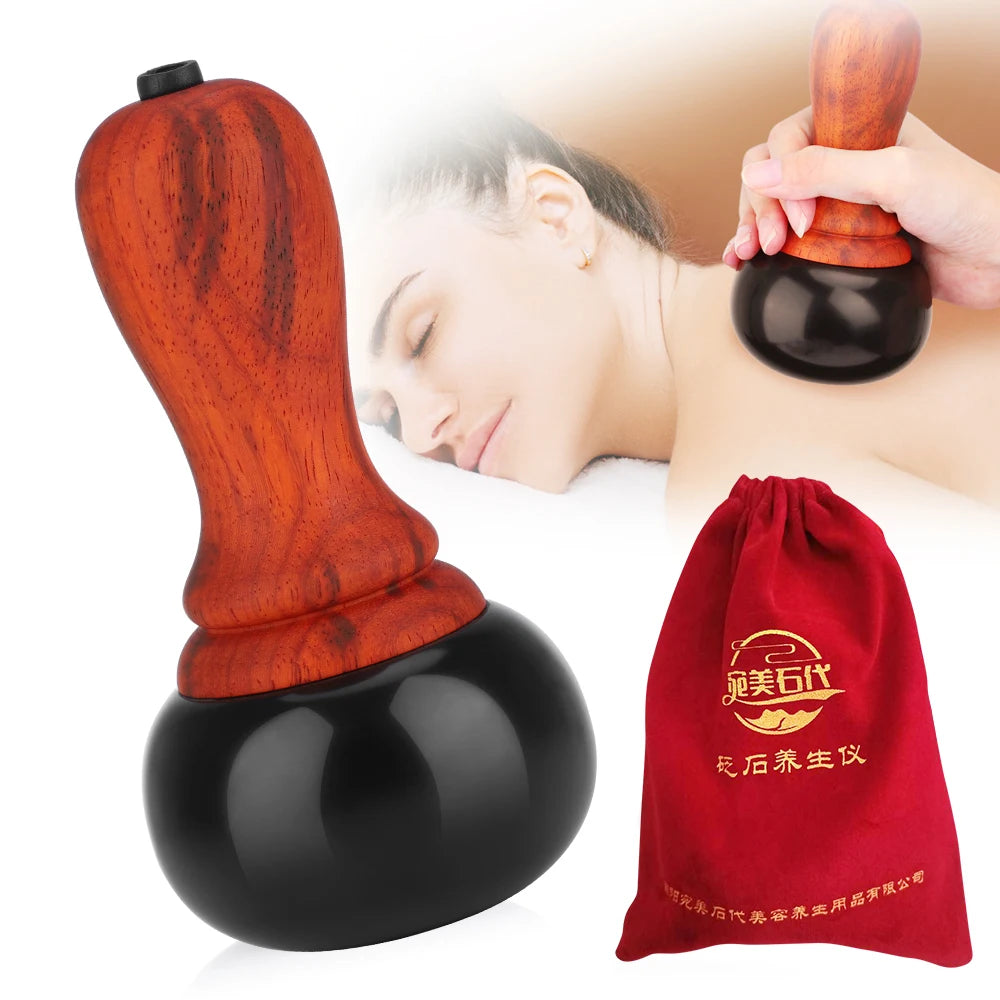 Electric Bian Stone Heated Massage Ball for Full Body Pain Relief - 16
