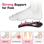 Orthopedic Arch Support Insoles for Flat Feet Correction