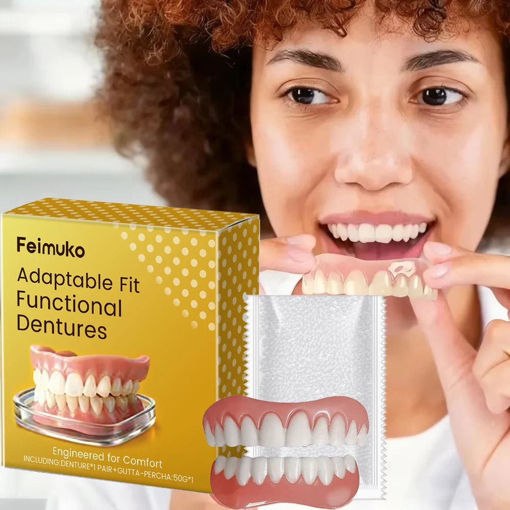 Silicone Cosmetic Denture Set for Instant Smile Confidence - 3