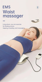 Smart Lumbar Traction Device with Vibration and Airbag Massage