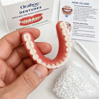 Adjustable Cosmetic Denture Set for Instant Smile Restoration