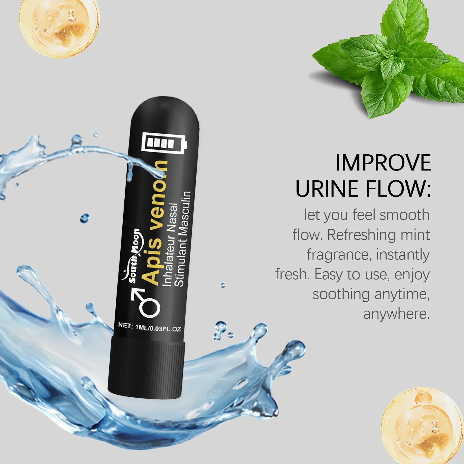 Natural Apis Venom Nasal Inhaler for Prostate Support and Vitality - 5