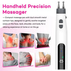 Electric Double-Head Meridian Massage Pen for Body Relaxation