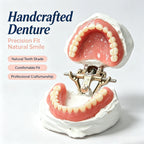 Natural Fit Silicone Dentures for Instant Comfortable Smile