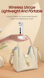 3-in-1 LED Photon Eye Facial Massager for Puffiness and Dark Circles