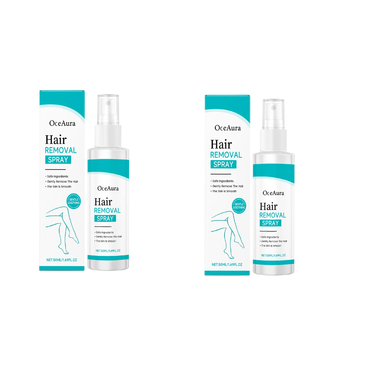 Painless Body Hair Removal Spray for Smooth Skin